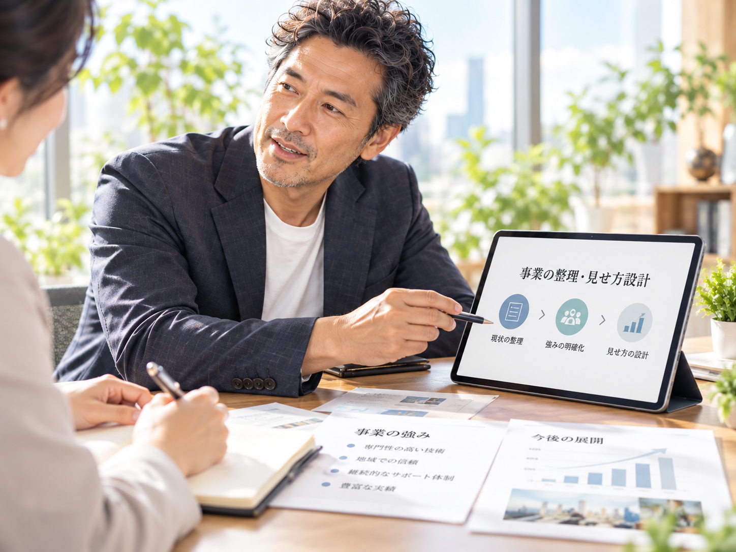 事業の方向性を整理